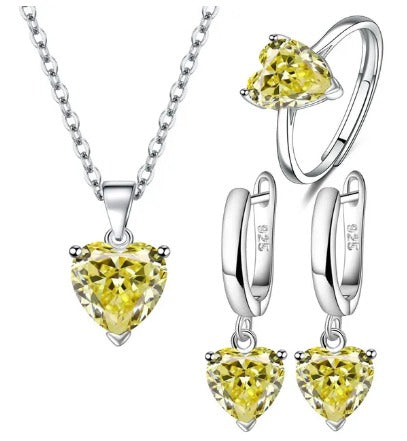925 Sterling Silver Jewelry Sets
