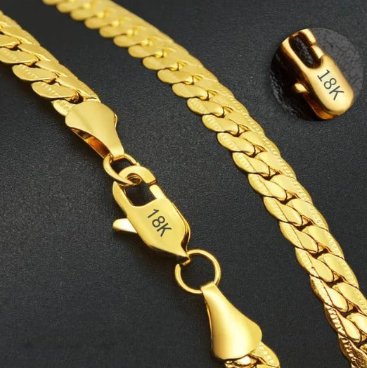 18K Gold-Plated Titanium Chain