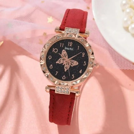 8K Gold Plated Buckle Watch